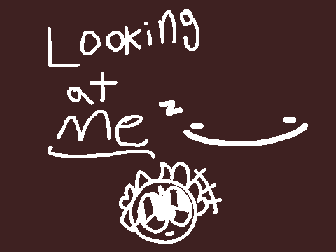 Looking at me . Fake collab w/ @Ink_Sans_Kiddo