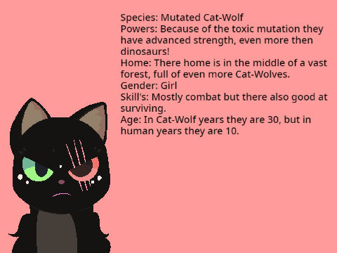 Mutant Cat-Wolf Hybrid