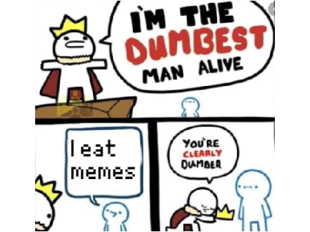 I eat memes