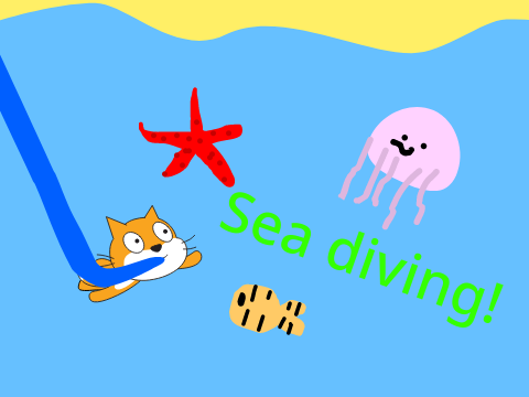 Sea diving!