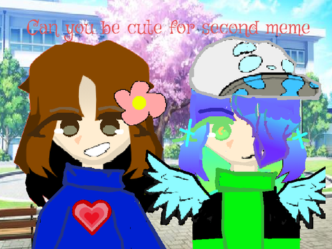 Can you be cute for a second? Collab with Panda__Demon remix
