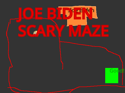 Joe Biden SCARY MAZE