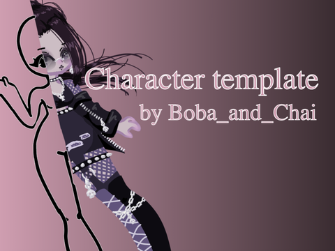 (Girl) Character template that you can use