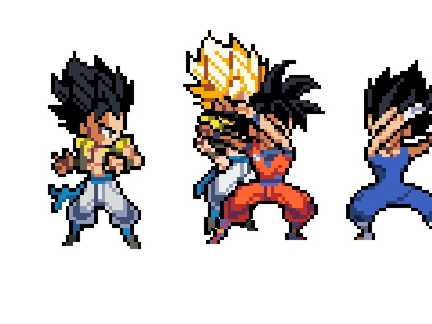 Gogeta Sprite Pack For Free