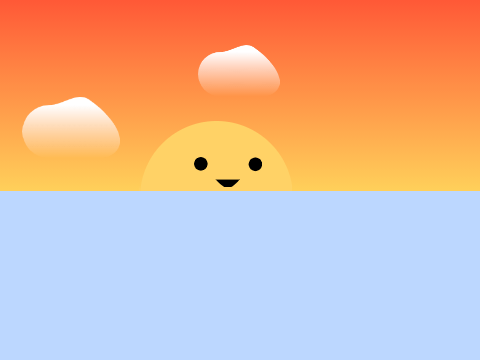 Sunset Paralax
