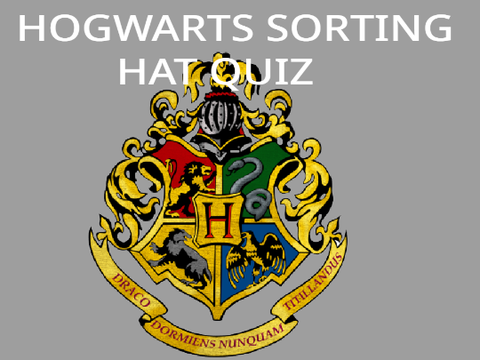 Hogwarts Sorting Hat Quiz #All #Games