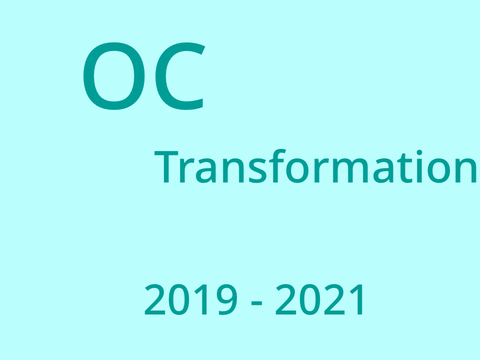 OC transformation 2019 - 2021