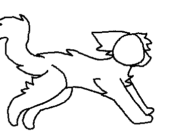 cat run cycle animation test