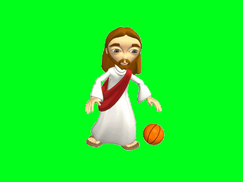 Jesus but basketball