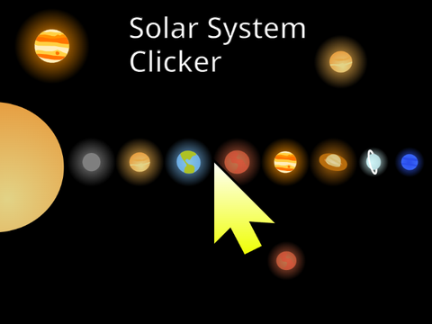 Solar System clicker