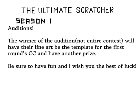 The Ultimate Scratcher Season 1 Audition