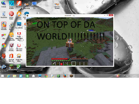 On top of the world.........