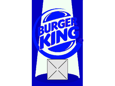 Chikn Nuggit meets Blue Burger King (april fools)