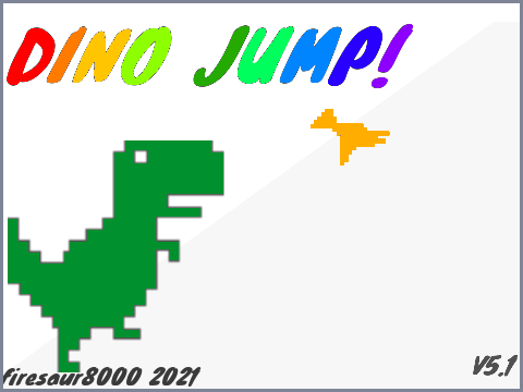 Chrome Dino Run Colors Edition