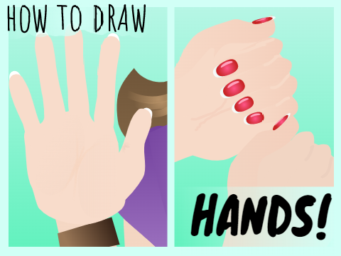 How To Draw Hands!