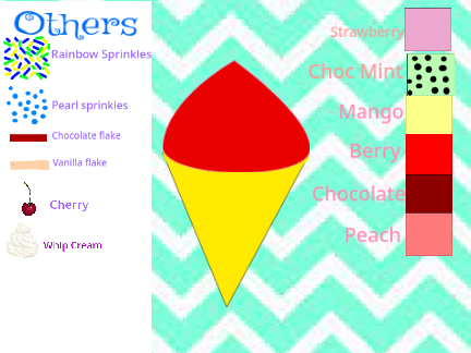 Make your own ice cream game