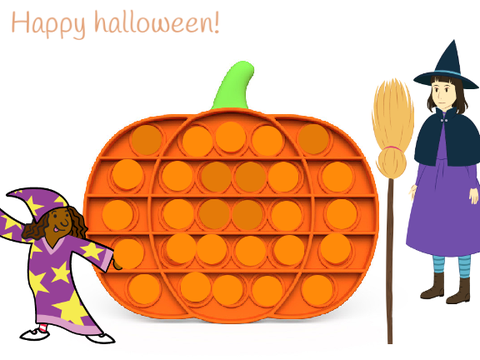 Halloween pop~it!