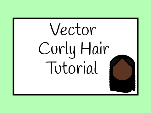 Vector Curly Hair Tutorial 2