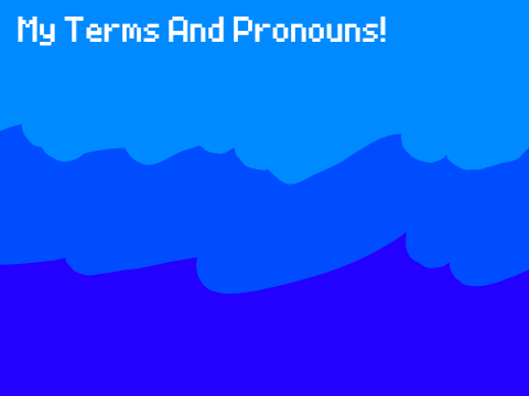 Terms & Pronouns Sheet remix