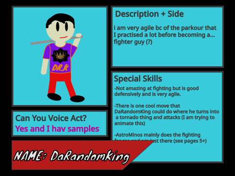 DaRandomKing for chaos squad