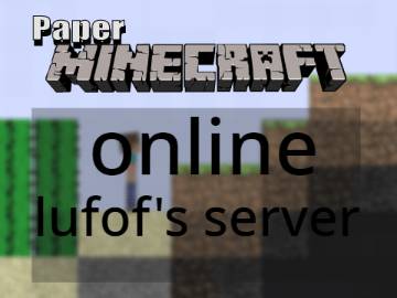 Paper Minecraft - lufof server