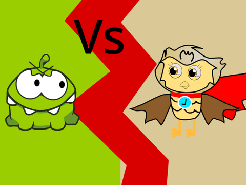 Om nom vs Hoot trailer