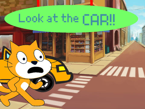 Look at the CAR!!