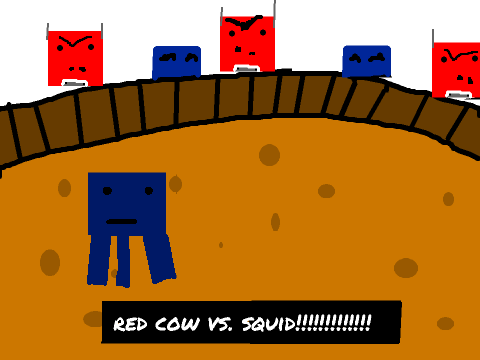 Ha! Take That! (Squids Rule Over Mooshrooms)