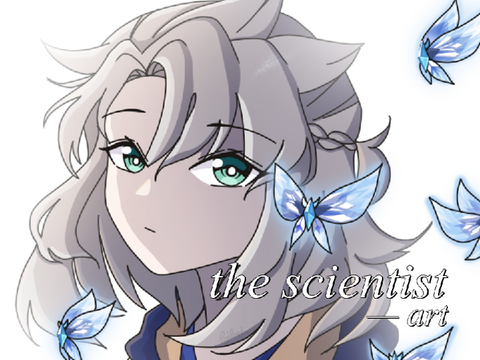 the scientist ; art