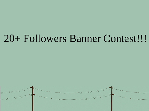 20+ Followers Banner Contest {Closed} - @Cloud_Roses 