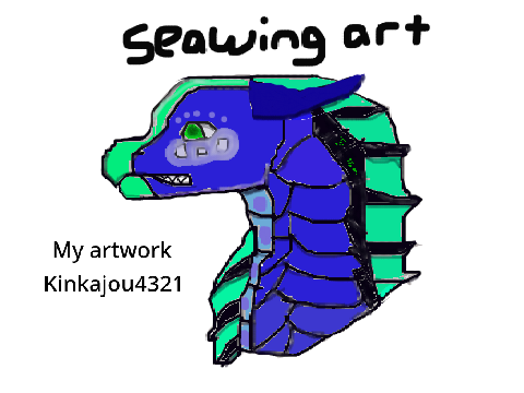 SeaWing art- Headshot. 