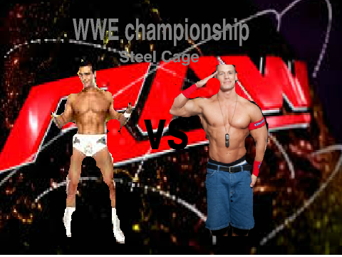 WWE championship match; Alberto del rio vs John cena