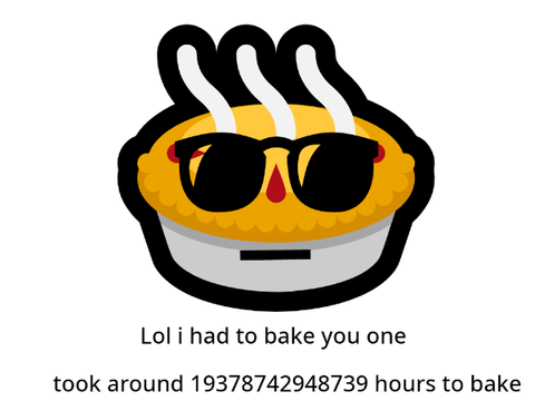 Pie for @holybird3