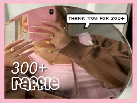 ☆ 300+ raffle  