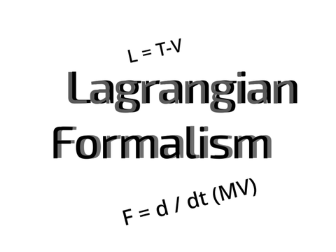 Lagrangian Formalism #Tutorial