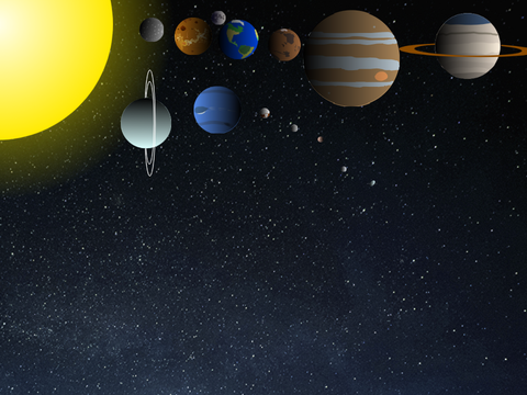 Solar System vector