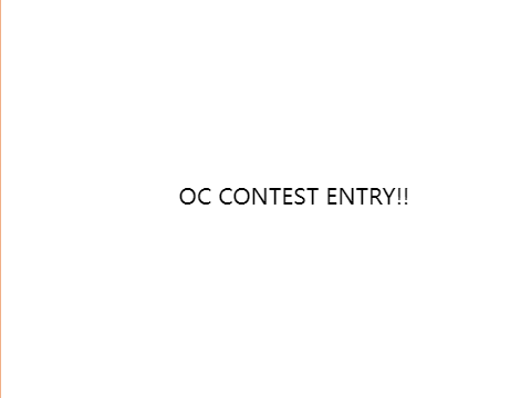 Mah entry in de oc contest