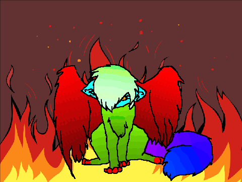 Winged Cat CC Entry BY: 5ringss