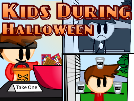 Kids During Halloween | #Animations #Stories #Halloween