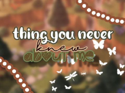 ↷ things you never knew