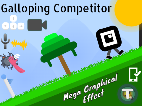 Galloping Competitor ✦Mega Graphics✦ - Entry #Games #Stories #Art #all