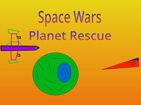 Space Wars Planet Rescue 