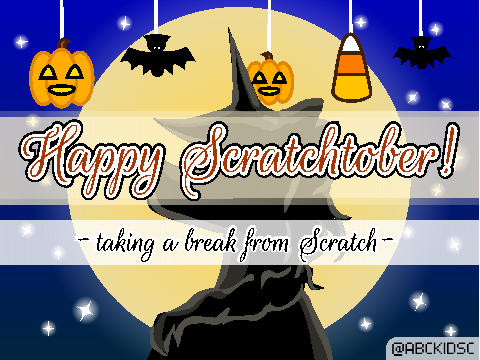 Scratchtober Banner ABCKidsc