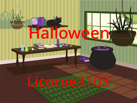 Halloween Licorne3103