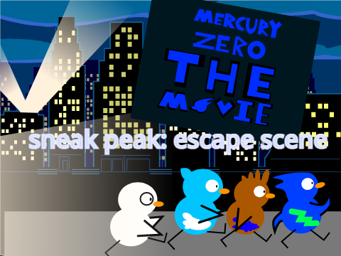 Mercury Zero THE MOVIE sneak peak: escape scene