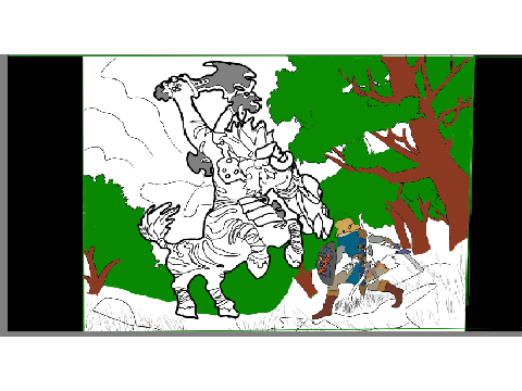 art legend of zelda botw and botw 2