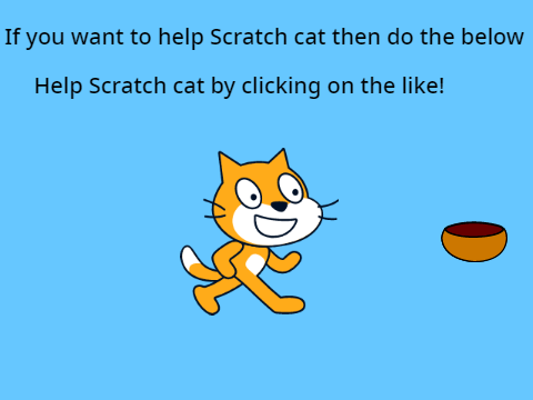 Scratch cat needs cookies!