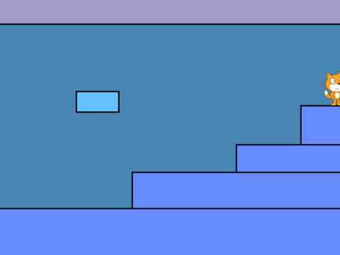 Just shades of blue Part 2- Griffpatch's Platformer Tutorial E7