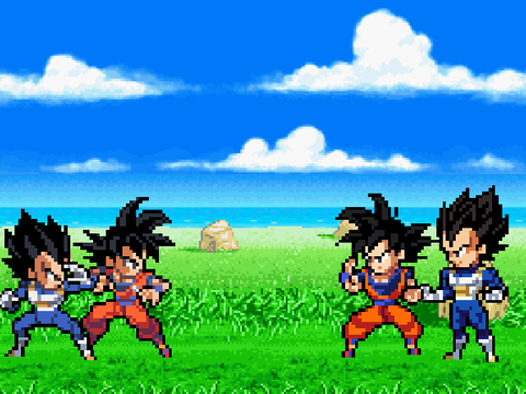 ULSW Goku and Vegeta vs. SWL Goku and Vegeta
