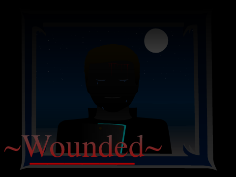My Halloween profile picture! ~Wounded~